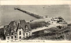 Trouville - the Pier Walk - Th Pier - CPA