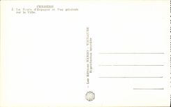 Cerbere - the Road of Spain and View on the City - CPA