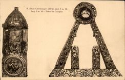 Conches - Treasure of Conches - known as Charlemagne XI century CPA