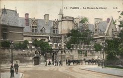 Paris - 5 - Museum of Cluny - CPA