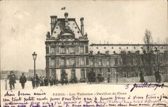 Paris - 1 - Les Tuileries - Pavillon de Flore - CPA 