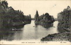 Paris - 16 - Bois de Boulogne - Le Grand Lac CPA 