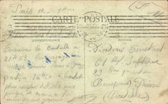 Paris - 7 - the Eiffel Tower and the Seine - The Eiffel Tower CPA