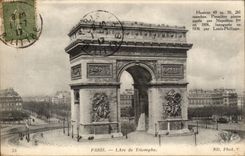 Paris - 8 - Arc de Triomphe the CPA