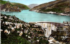 Verdon - Les Gorges Pittoresques - Le Barrage de Castillon - CPA 