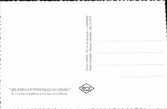 Verdon - Les Gorges Pittoresques - Le Point Sublime et la Nouvelle Route - CPA 