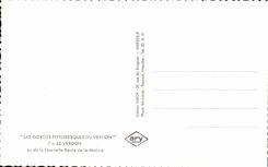 Verdon - Les Gorges Pittoresques - Vu de la Nouvelle Route de la Malice - CPA 