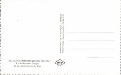 Verdon - Les Gorges Pittoresques - Le Verdon a l'Entree du Styx - CPA 