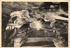 The Famous Batch - Pit of Padirac - the Lake of the Great Courses - CPA