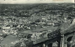 Lourdes - Peak of Jer - View on Lourdes - CPA