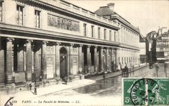 Paris - 5 - the Medical college - CPA