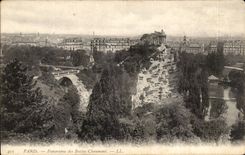 Paris - 19 - Chaumont Hillocks - Panorama - CPA
