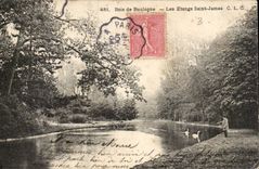 Paris - 16 - Bois de Boulogne - Les Etangs Saint James - CPA 