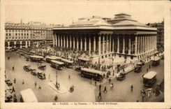 Paris - 2 - the Stock Exchange - The Exchange Stock - CPA