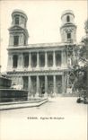 Paris - 5 - Church Saint Sulpice - CPA