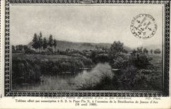 Domremy - Teil Jeanne D des Bogens durch Karl Rosa - CPA