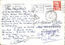 Chatel Guyon - Chatelguyon - der Brosson Platz - CPA