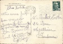 Limoges - Train station Monumental of the Benedictines - CPA