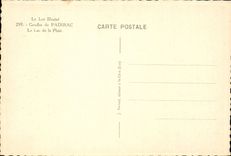 Padirac - the Lake of the Rain - CPA