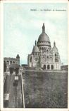 Paris - 18 - La Basilique de Montmartre - CPA 