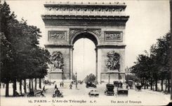 Paris - 8 - Arc de Triomphe - CPA