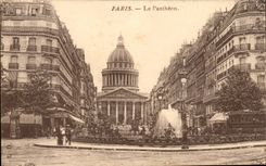Paris - 5 - the Pantheon - CPA