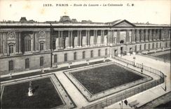Paris - 1 - Musee du Louvre - La Colonnade - CPA 