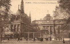 Paris - 1 - Palais de Justice et Ste Chapelle - CPA 