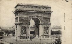 Paris - 8 - Arc de Triomphe - CPA