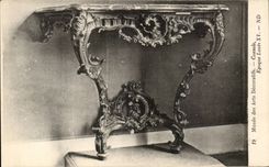 Paris - 1 - Musee des Arts Descoratifs - Console - Epoque Louis XV - CPA 