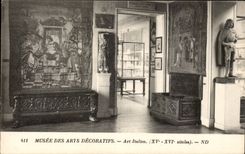 Paris - 1 - Musee des Arts Descoratifs - Art Italien - XV siecle - CPA 