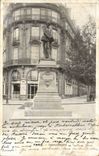 Paris - 5 - Statue of Shakespeare - CPA