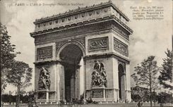 Paris - 8 - Arc de Triomphe - Details of Sculpture - the CPA