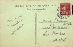 Paris - 4 - Notre Dame - La Facade - CPA 