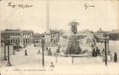 Paris - 8 - Place of the Harmony 1905 - CPA