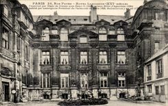 Paris - - 24 rue Pavem - Hotel Lamoignon - CPA 