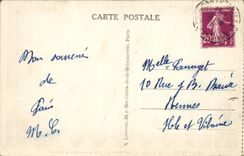 Paris - 6 - the Palate of Luxembourg - CPA