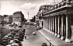 Bordeaux - the Large Theater - Place of the Comedy - CPA