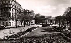 Bordeaux - Alleys of Tournay - the Garden - the Large Theater - CPA