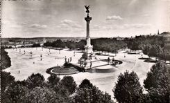 Bordeaux - Place of the Quincunxes - Monument of Of Gironde - CPA