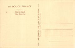 Nimes - Saint Paul-Kirche - CPA