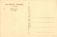 Nimes - das Theater - CPA