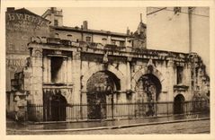 Nimes - das Gatter von Auguste - CPA