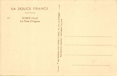 Nimes - das Gatter von Auguste - CPA