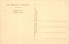 Nimes - Maison Carree - CPA