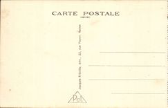 Pompelle - Interior of Fort - Allee Central CPA