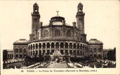 Paris - 16 - the Palate of Trocadero CPA