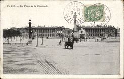 Paris - 8 - the Place of the Harmony - CPA