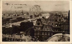 Paris - 1 Panorama des Huits Ponts - CPA 