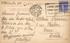 Paris - 1 Panorama des Huits Ponts - CPA 